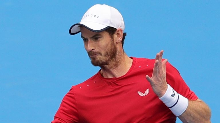 Andy Murray suffered a straight-sets defeat to Dominic Thiem