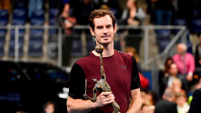 Andy Murray ganó el Abierto de Europa en Amberes el año pasado