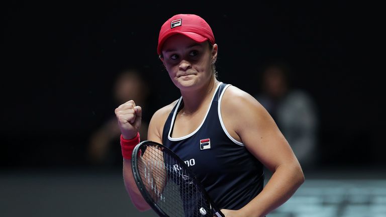 Ashleigh Barty está en camino de terminar el año como el número 1 del mundo