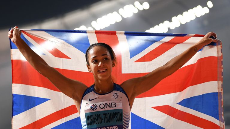 World Heptathlon champion Katarina Johnson-Thompson says she is no longer obsessed with surpassing the 7000 points mark