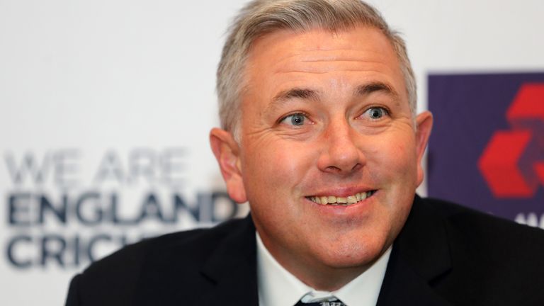 Silverwood faced the media for the first time as England head coach