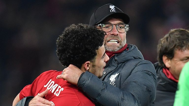 Curtis Jones scored the decisive penalty for Jurgen Klopp's Liverpool side at Anfield on Wednesday night