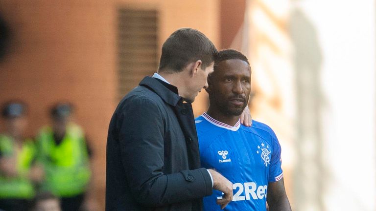 Steven Gerrard had spoke of his desire for Rangers to sign Jermain Defoe on a permanent basis