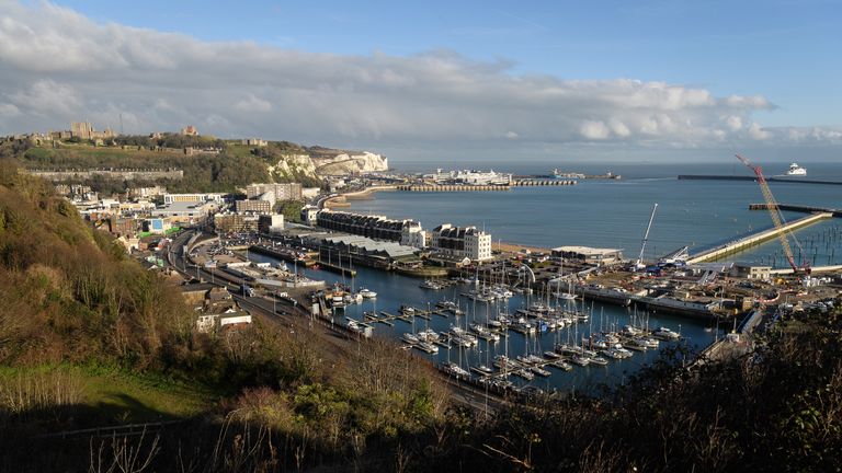 Hunter would drive down to Dover from London every weekend and swim for hours around the harbour