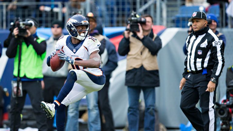 49ers han adquirido a Emmanuel Sanders de los Denver Broncos