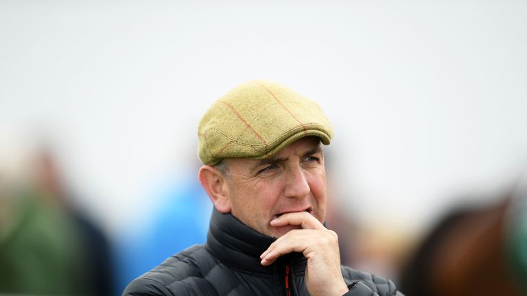 Trainer Fergal O'Brien was at Exeter racecourse on Thursday