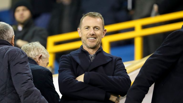Gary Rowett was watching on at The Den
