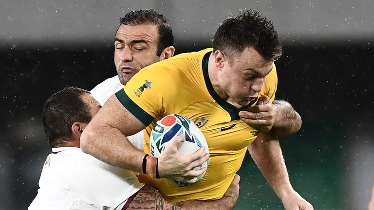 To'omua takes pot shots at England ahead of QF showdown To'omua takes pot shots at England ahead of QF showdown
