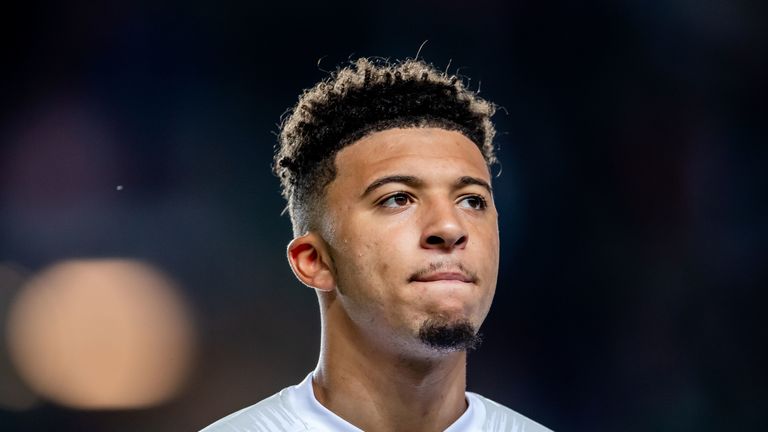 Jadon Sancho has become a regular in Gareth Southgate's England squads
