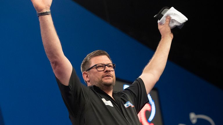 James Wade is back to winning ways in Dublin