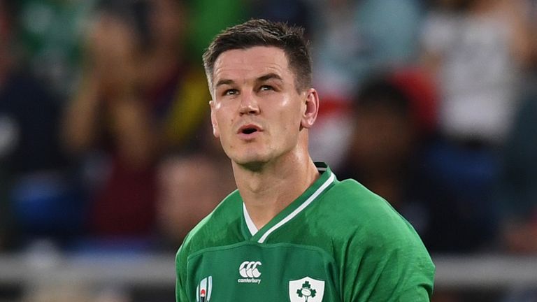 Johnny Sexton will captain Ireland for the first time on Thursday