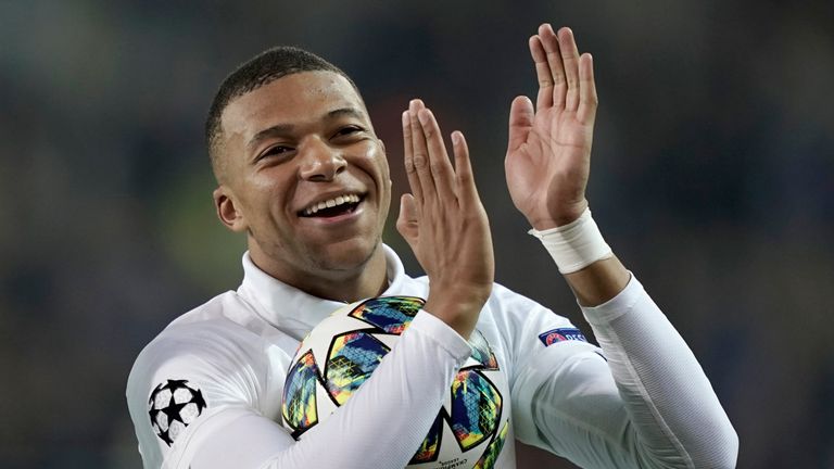 Kylian Mbappe ha marcado nueve goles en 11 juegos para el PSG esta temporada