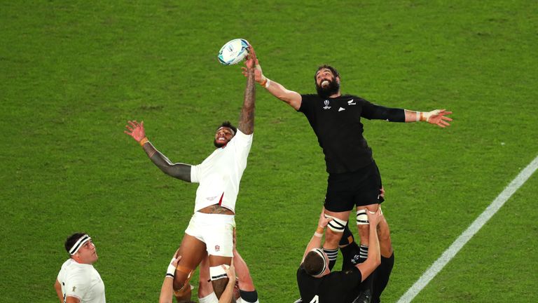 Lawes made the first steal of the semi-final at the lineout too