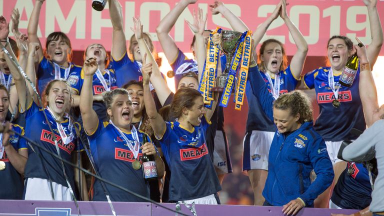 Leeds Rhinos won last season's Women's Super League Grand Final