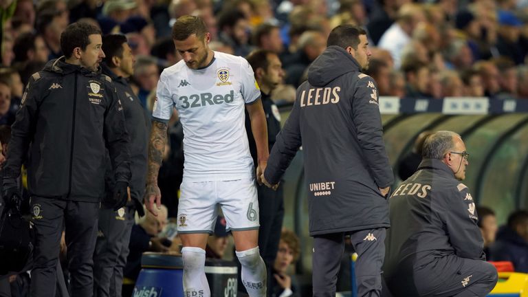 Leeds captain Liam Cooper is fit following a groin injury