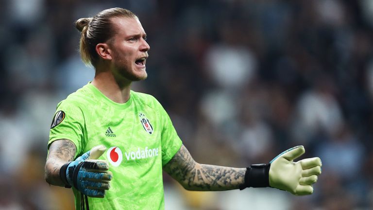 Loris Karius ha hecho 55 apariciones en la liga para Besiktas desde que se unió a ellos en préstamo en agosto de 2018