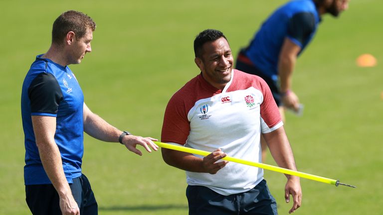 Muko Vunipola está disponible desde el banco para Inglaterra