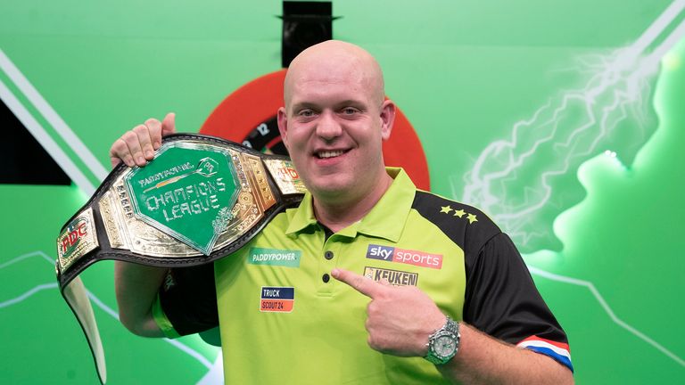 Michael van Gerwen wins first Champions League of Darts title | Darts