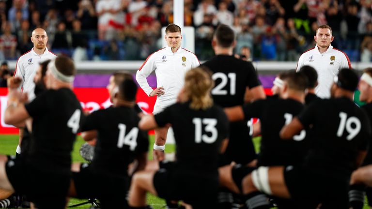 Rugby World Cup: England fined for haka response vs New ...