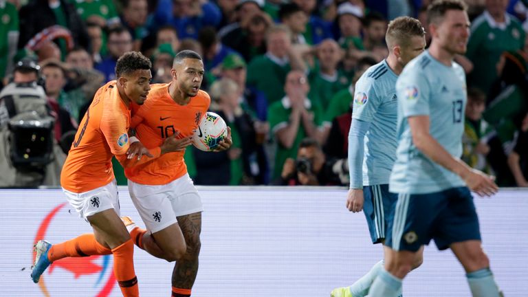 Northern Ireland suffered a 3-1 defeat to the Netherlands, after Josh Magennis opened the scoring