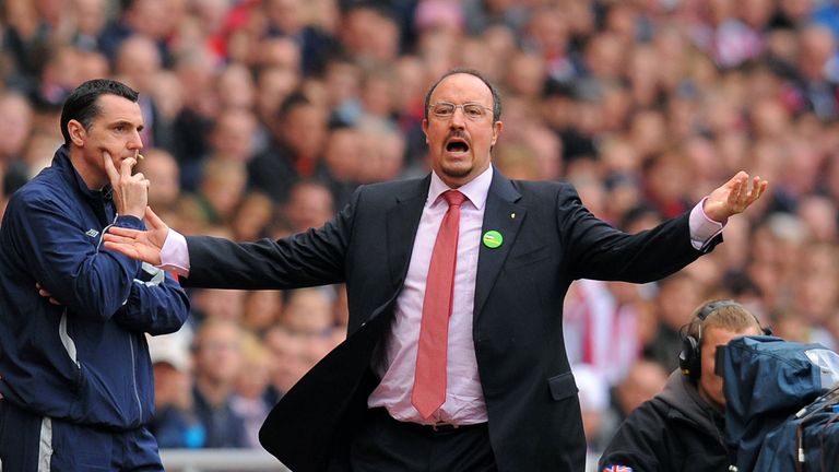 Rafa Benítez era un entrenador popular en Liverpool, pero las cosas cambiaron cuando el equipo dejó de ganar