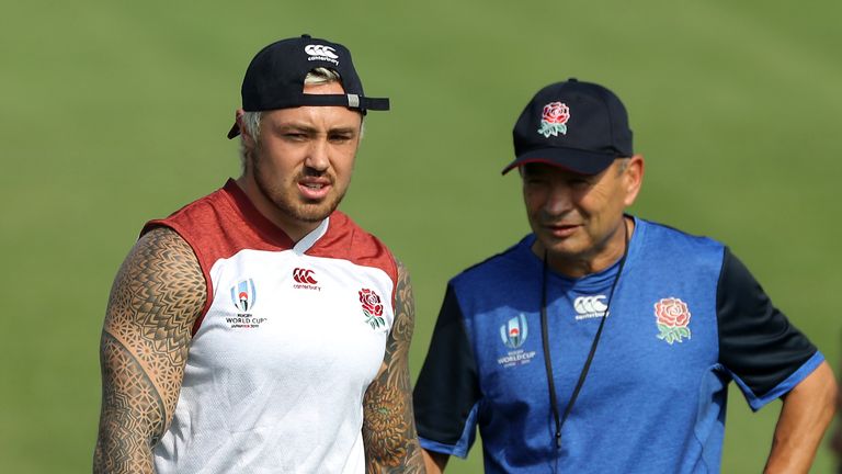 Jack Nowell has been named on the England bench