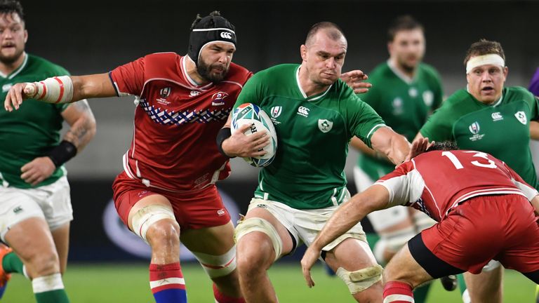 Rhys Ruddock's performance was one of the few positives for Ireland against Russia