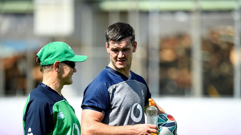 Johnny Sexton says Ireland cannot look beyond their final pool match against Samoa as a possible World Cup quarter-final against either New Zealand or South Africa awaits