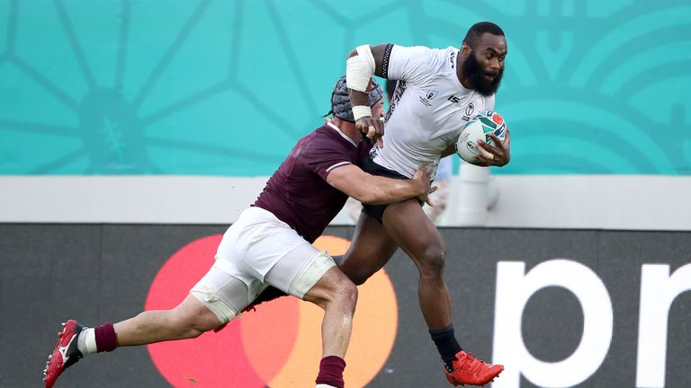 Fiji beat Georgia 45-10 in their last match