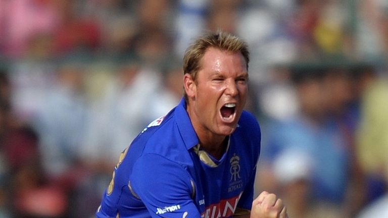 Shane Warne captained the Rajasthan Royals to the inaugural IPL title