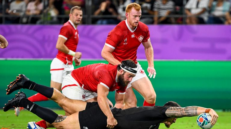 Canada suffered heavy defeats against Italy, New Zealand and South Africa