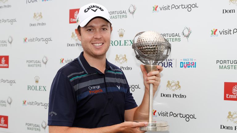 Steven Brown claimed a one-shot win at the 2019 Portugal Masters