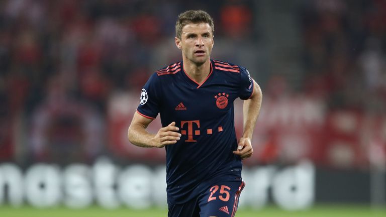 Thomas Muller has struggled for regular first-team football at Bayern Munich