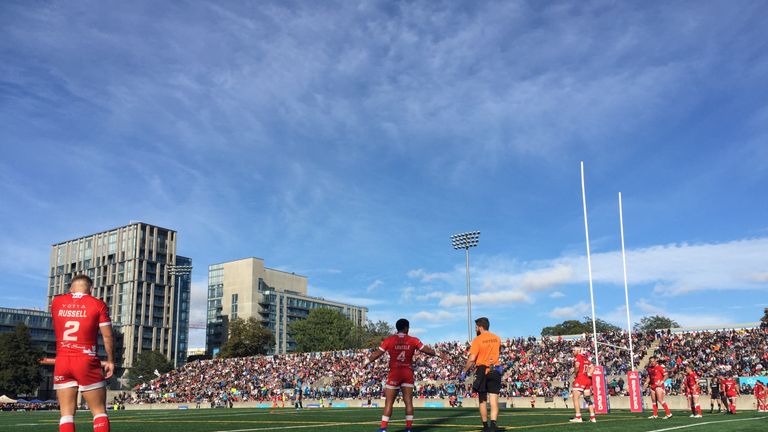 Sonny Bill Williams is excited by the potential in Toronto