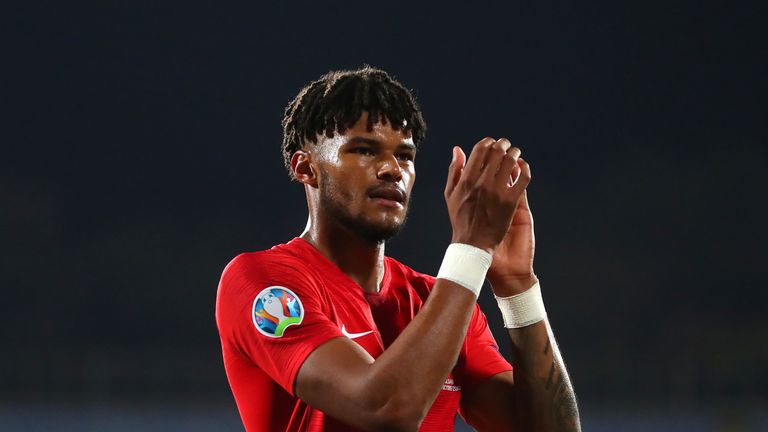 Tyrone Mings made his England debut last time out