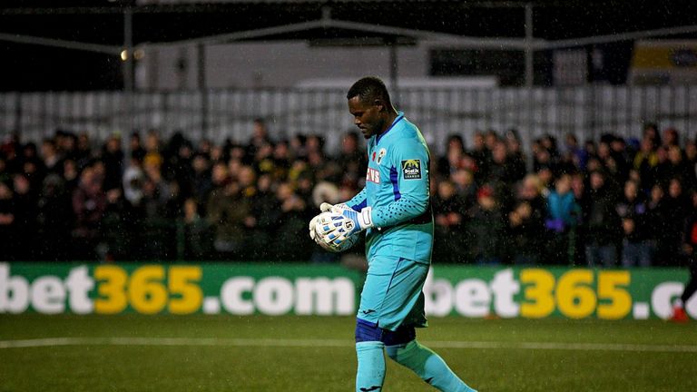 Haringey's Valery Douglas Pajetat was allegedly targeted by racist abuse