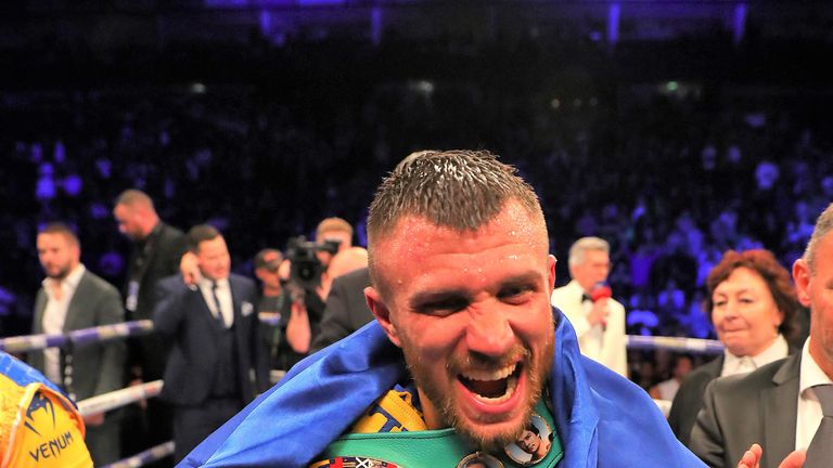 Vasiliy Lomachenko había reclamado el cinturón vacante del CMB con una victoria sobre Luke Campbell