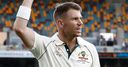 Australia in control after Warner ton