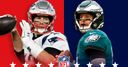 Patriots visit Eagles in Super Bowl rematch