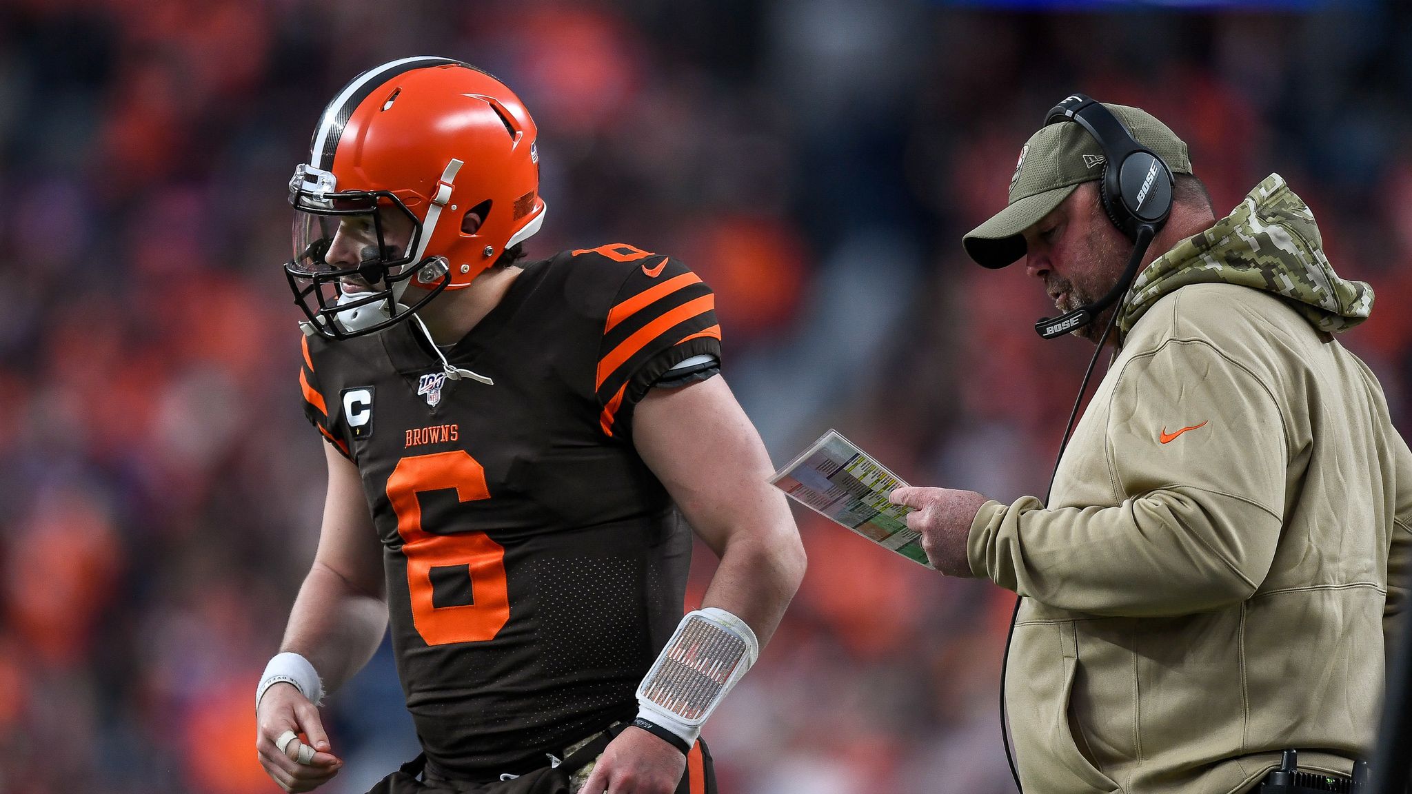 Color rush strikes again as Browns uniforms cause confusion for