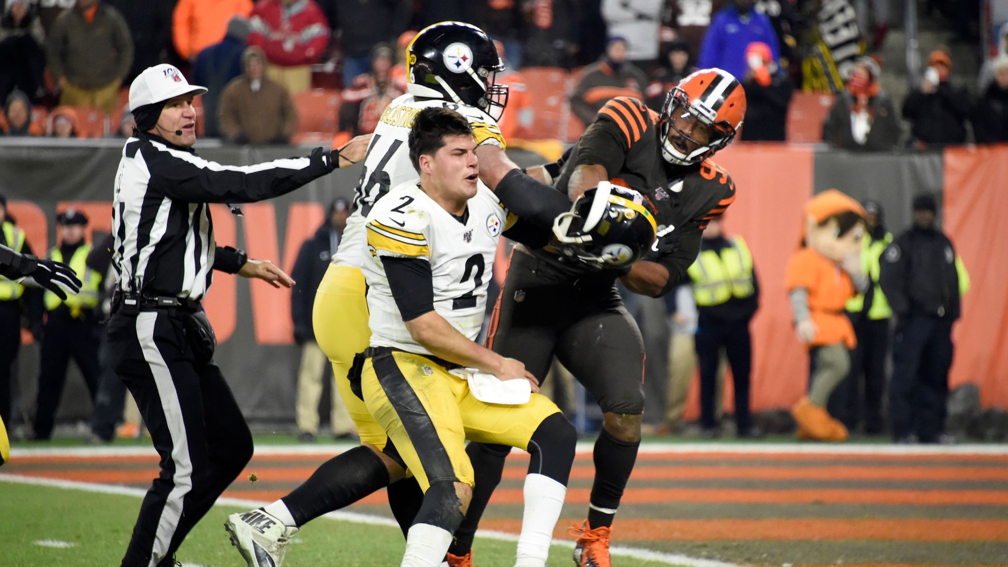 Steelers' Mason Rudolph regrets not 'keeping my cool' in incident with  Myles Garrett