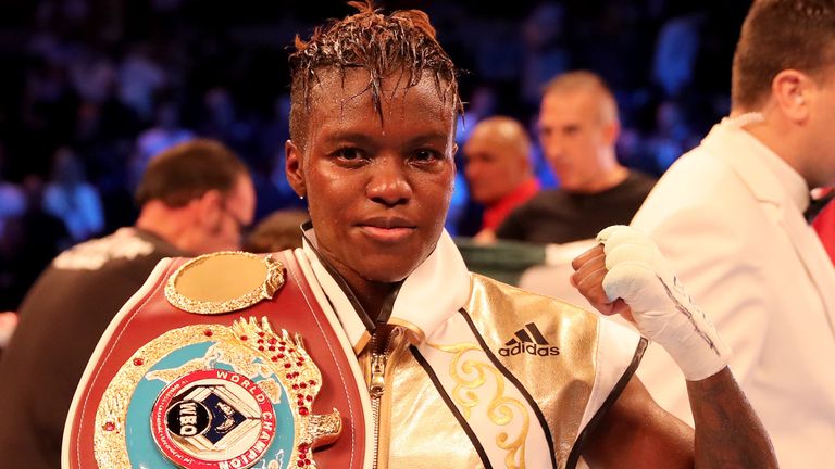 Adams was elevated to world champion after just five pro fights