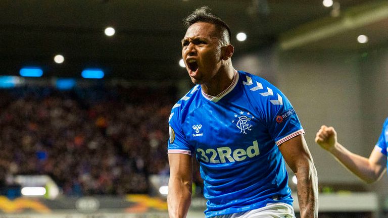 El gol de Alfredo Morelos puso a los Rangers en marcha contra el Porto