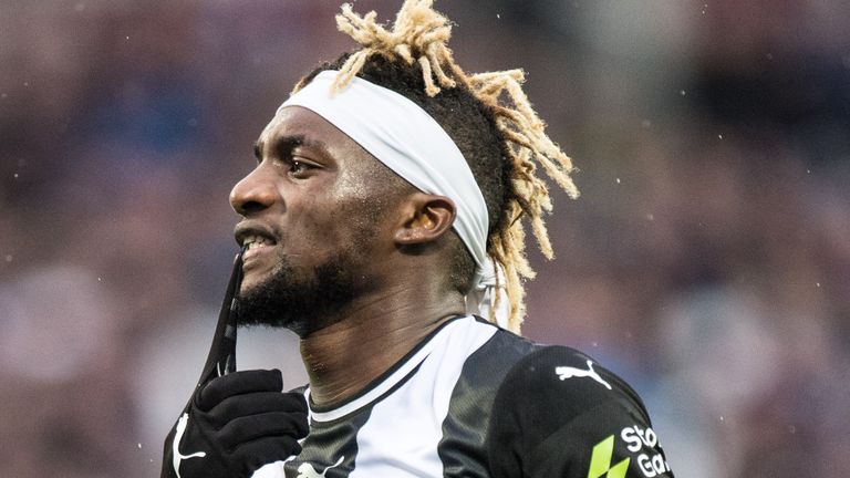 Allan Saint-Maximin aún no ha marcado desde que se mudó a Tyneside