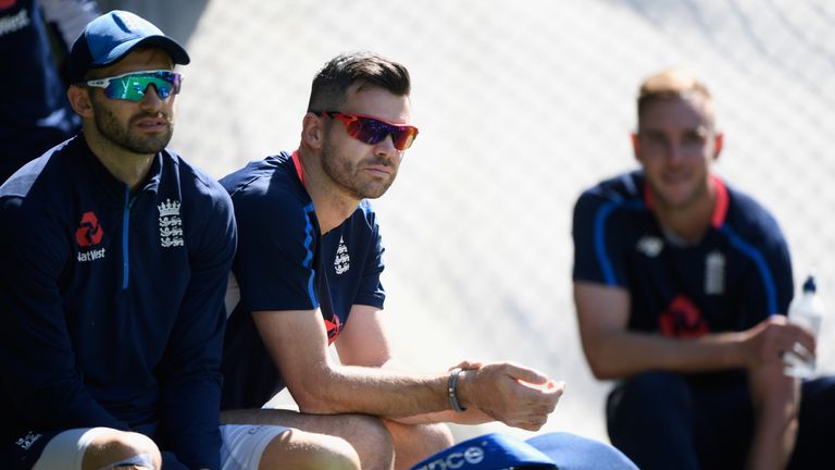 Mark Wood and James Anderson are recovering from injuries