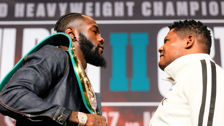 Deontay Wilder faces Luis Ortiz in Las Vegas this weekend, live on Sky Sports