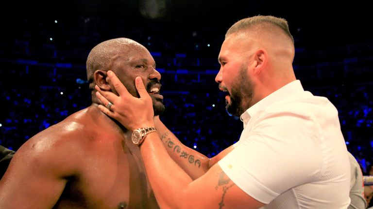 Tony Bellew could offer tactical advice to Derek Chisora