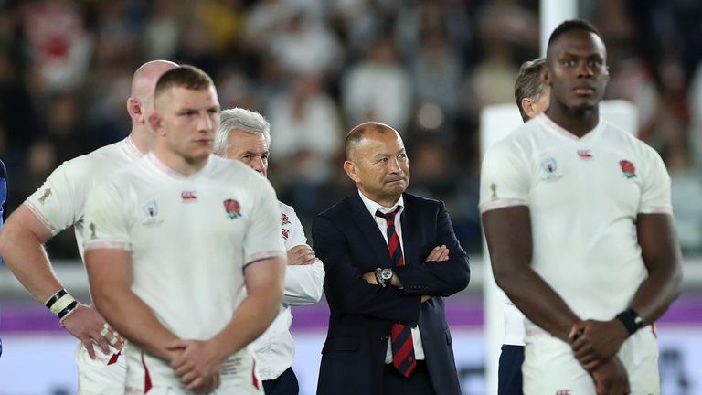 El entrenador en jefe de Inglaterra, Jones, no pudo explicar la derrota de Inglaterra ante Sudáfrica en la final de la Copa del Mundo