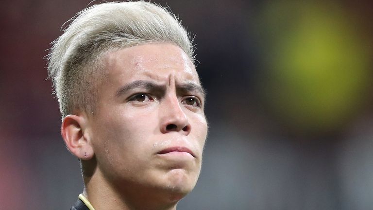 Ezequiel Barco is reportedly wanted by Arsenal and Manchester United