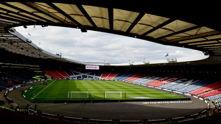 Queen's Park's Hampden Park was the world's largest stadium when it was first built in 1903
